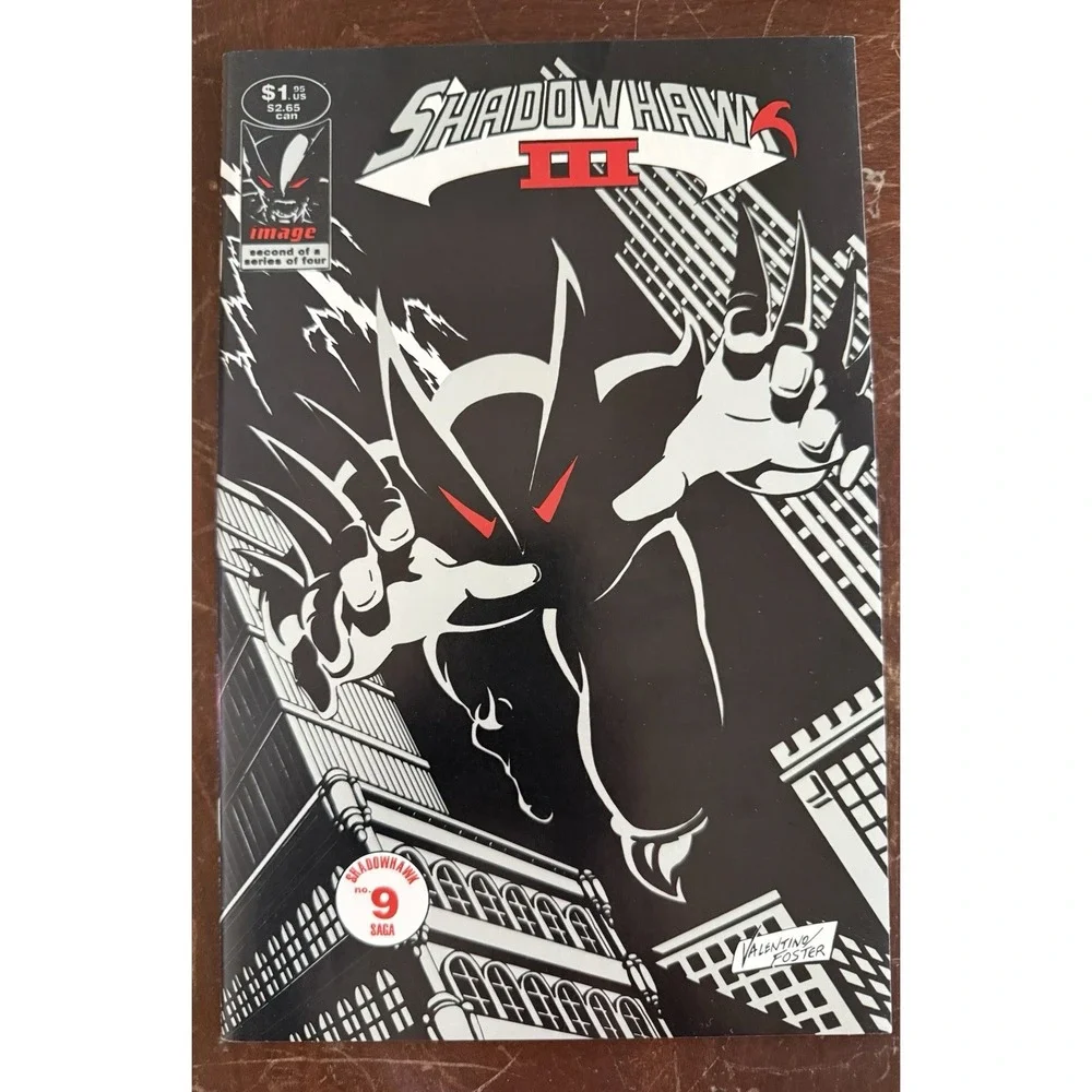 Shadowhawk III # 1 2 & 3 1994 Image Comic Series by JIM VALENTINO